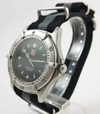 Vintage Tag Heuer Professional Swiss Made Diver.  200 Meters.  962.  006f