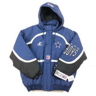 Vintage Nfl Dallas Cowboys Starter Logo Athletic Jacket 90s Nwt Nos Texas Team