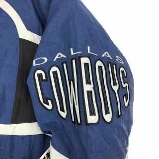 Vintage NFL Dallas Cowboys Starter Logo Athletic Jacket 90s NWT NOS Texas Team 4