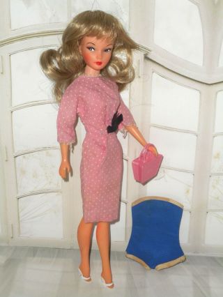 Vintage Uneeda TLC MISS SUZETTE DOLL & SWIMSUIT & DRESS,  CLONE HEELS 2