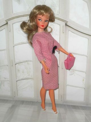 Vintage Uneeda TLC MISS SUZETTE DOLL & SWIMSUIT & DRESS,  CLONE HEELS 7