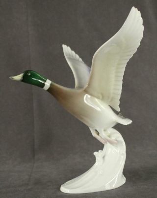 Vintage China Noritake Flying Mallard Duck Figurine Nippon Toki Kaisha Japan