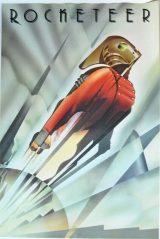 The Rocketeer (disney) Vintage International One Sheet Movie Poster