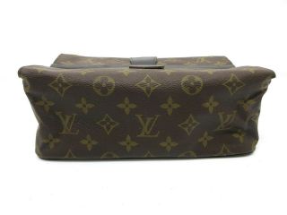 Authentic Louis Vuitton Monogram Vintage Pouch Case Pvc Leather 68521