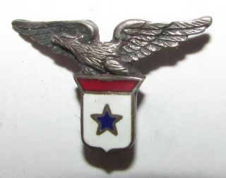 Sterling Ww2 Soldier In Service Sweet Heart Pin U.  S.  Army/navy/ Marine Corps