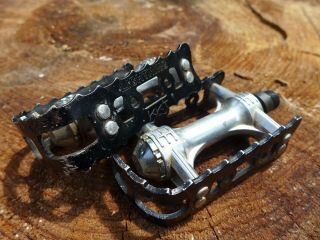 KKT FMX lightning BMX pedals vtg mtb old school 9/16 cruiser cook bros ritchey 4