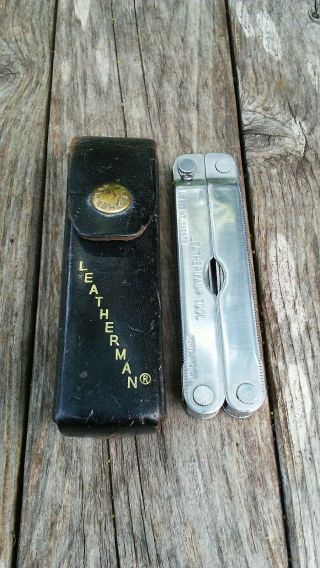 Vintage Retired Leatherman Tool Multi Tool Usa