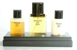Vintage Tiffany For Men 3 Pc Gift Set 1.  7 oz Cologne Spray 1.  0 oz Gel & Balm 3