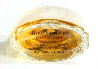 Vintage Tiffany For Men 3 Pc Gift Set 1.  7 oz Cologne Spray 1.  0 oz Gel & Balm 5