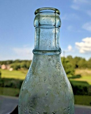 Vintage Andalusia,  Alabama Straight Sided Coca Cola Ring Neck Soda Bottle - Slug 4
