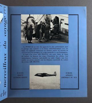 AIR FRANCE PULLMAN POTEZ 62 CUTAWAY VINTAGE AIRLINE BROCHURE 1936 4