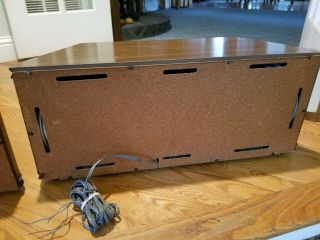 Vintage Pair Magnavox Console Stereo Extension Speakers Model S057 R - 4 8