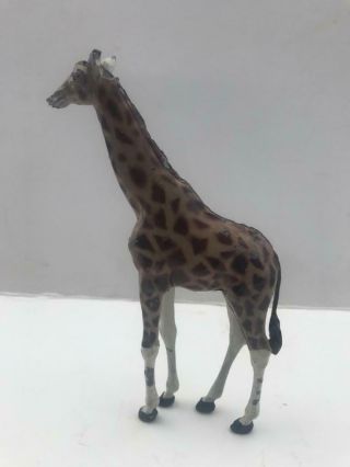 Vintage Lead Zoo Giraffe (britains Taylor Barrett)