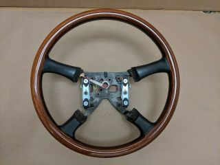 1998 - 2002 Chevy Silverado Tahoe,  Suburban Escalade Full Wood Steering Wheel Rare