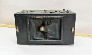 Rare Antique Al - Vista Panoramic Box Camera Multiscope & Film Co