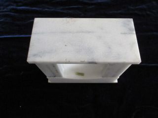 Vintage Dollhouse Miniature HANDMADE MARBLE FIREPLACE MANTLE by REMINISCENCE 4