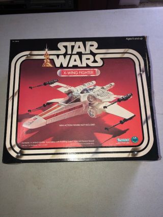 Vintage 1978 Star Wars X - Wing Fighter Kenner 38030 Box Only
