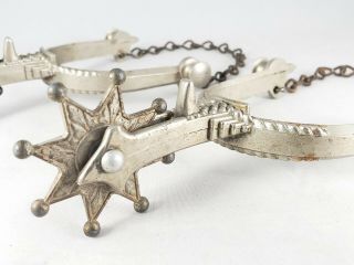 Vintage - Antique Western Cowboy Spurs 3