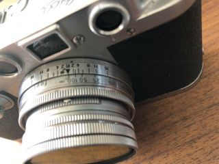 Vintage Leica DRP Ernst Leitz Wetzlar No.  540014 Camera And Case 9