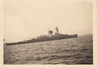 Snapshot Photo 1937 German Kriegsmarine Pocket Battleship Graf Spee 5
