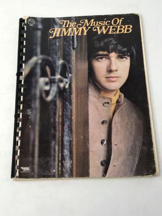 Sheet Music The Music Of Jimmy Webb 42 Songs Vintage