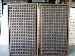 Vintage Klh Model Thirty - Two 32 Speakers Cambridge,  Mass.  Acoustic Suspension