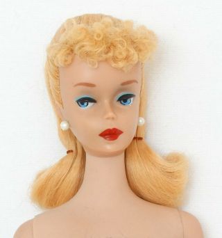 Vintage Blonde Ponytail Barbie 4