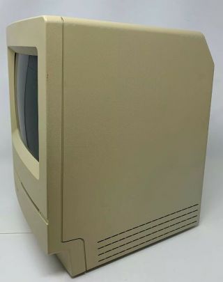 Vintage APPLE Macintosh CLASSIC M0420 All - in - One MAC Computer (1991) POWERS ON 5