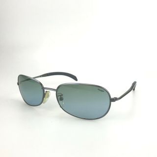 Vintage Police Sunglasses Mod.  2548 58 Col.  K84y Gunmetal Oval Shades