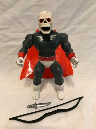 Remco Warrior Beasts Skullman V2 Vintage 1980s Motu Ko Action Figure,