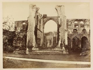 c1860s | Furness Abbey | group of rare albumen photographs | Roger Fenton? 4