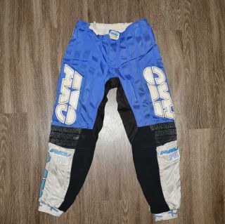 Vintage 1990 Axo Sport Motocross Supercross Pants 34 Stanton Bradshaw Mcgrath