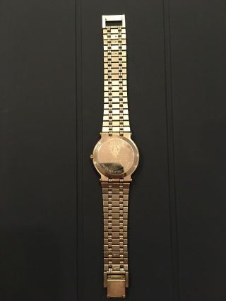 Gucci 9000M 18KGP St.  Steel Two - tone 33MM Swiss Quartz Men ' s Unisex Watch 2