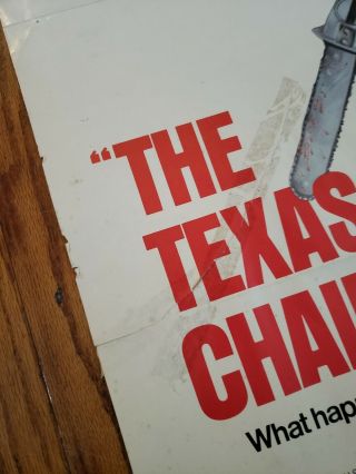 Texas chainsaw massacre Poster 1980 Vintage Horror Movie 8