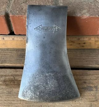 Rare Vintage True Temper Kelly Stiletto Single Bit 3.  5 lb.  Axe Head 6