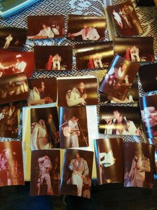 40 Vintage Elvis Presley Concert Photos Unseen Personal One of a Kind Originals 3