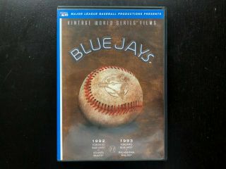Toronto Blue Jays Vintage World Series Films Dvd 2007 Oop Mlb Baseball