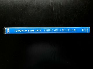 Toronto Blue Jays Vintage World Series Films DVD 2007 OOP MLB Baseball 3