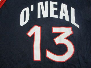 Vntg 90s USA Basketball Jersey NBA 48 champion Shaquille Oneal 13 olympics shaq 5