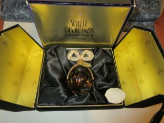 Vintage Elizabeth Taylor White Diamonds Parfum 30 Ml 1 Oz Limited Edition Signed
