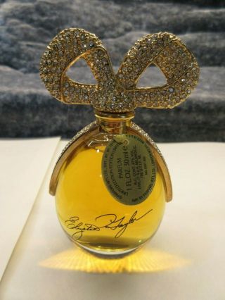 Vintage Elizabeth Taylor White Diamonds Parfum 30 ml 1 Oz Limited Edition Signed 5