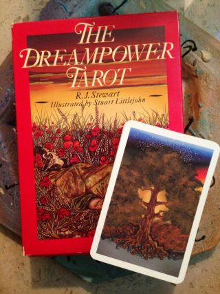 Vintage Dreampower Tarot Deck Full Set 80 Cards Rj Stewart 1993