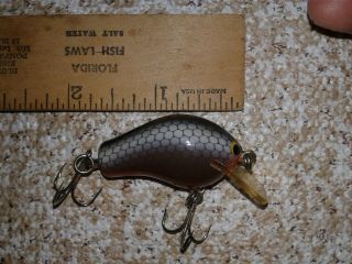 Vintage Bagley Lure - All Brass - Rare Color - Honey B - Collectible