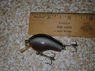 Vintage Bagley Lure - all Brass - Rare Color - HONEY B - Collectible 2