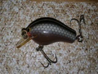 Vintage Bagley Lure - all Brass - Rare Color - HONEY B - Collectible 4