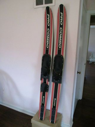 Vintage Cypress Gardens Pro Combo Waterskis 67 " - Only One On Ebay