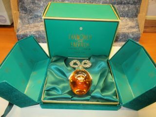Vintage Elizabeth Taylor Diamonds And Emeralds Parfum 30ml 1 Oz Limited Edition