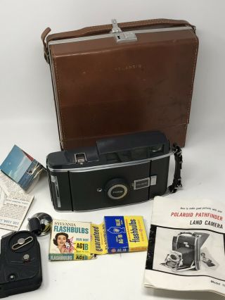 Vintage Polaroid 110b Camera With Case