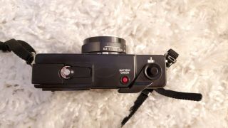 Vintage Canon A35F 35mm Rangefinder Film Camera Black Canon 40mm f/2.  8 Lens 2