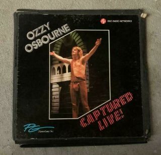 Ozzy Osbourne Captured Live 3xlp / 1983 Nm/vg,  Randy Rhoads Rare